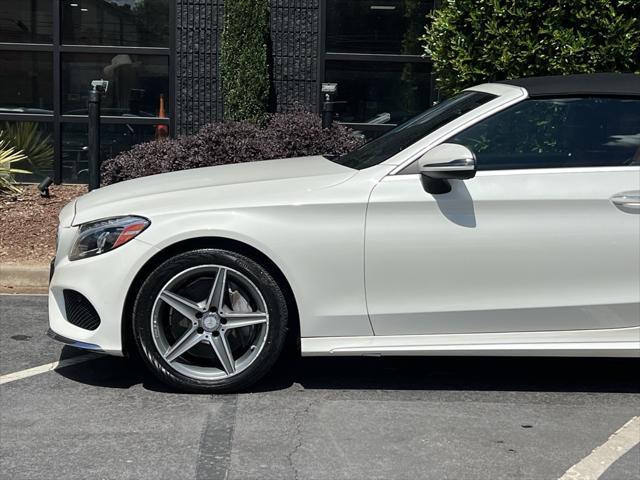 used 2017 Mercedes-Benz C-Class car, priced at $25,895