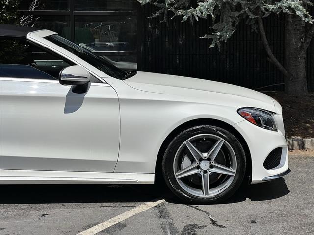 used 2017 Mercedes-Benz C-Class car, priced at $25,895