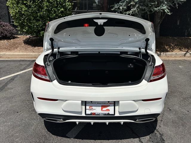 used 2017 Mercedes-Benz C-Class car, priced at $25,895