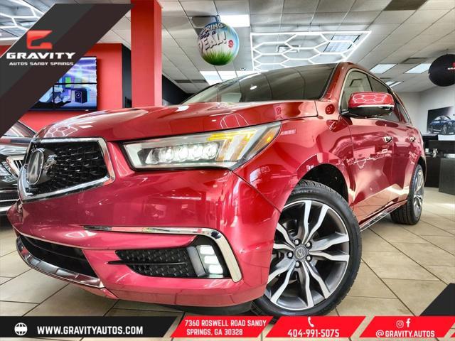 used 2019 Acura MDX car, priced at $26,595