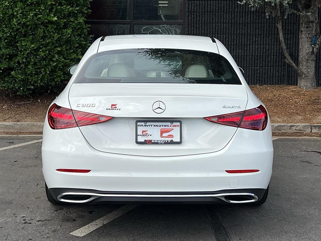 used 2023 Mercedes-Benz C-Class car, priced at $34,895
