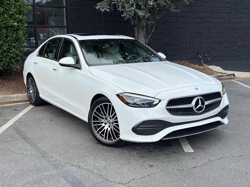 used 2023 Mercedes-Benz C-Class car, priced at $34,895