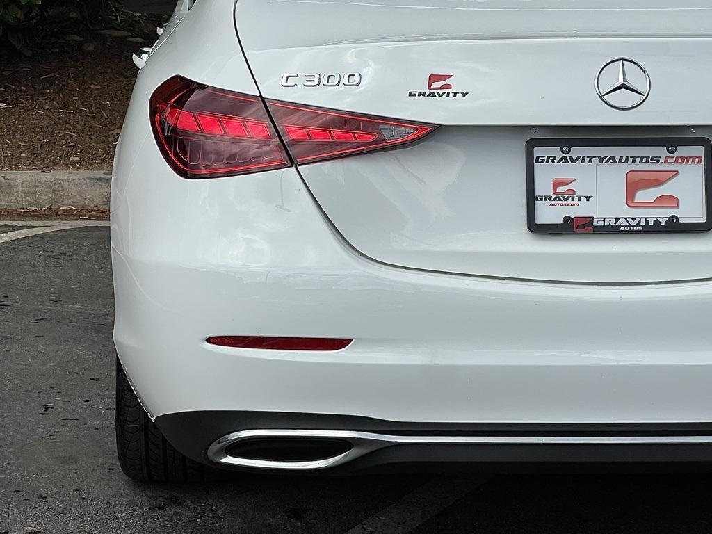 used 2023 Mercedes-Benz C-Class car, priced at $34,895