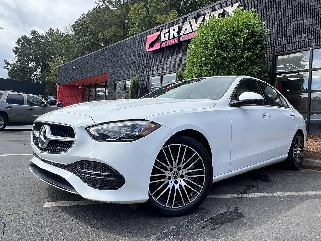 used 2023 Mercedes-Benz C-Class car, priced at $34,895