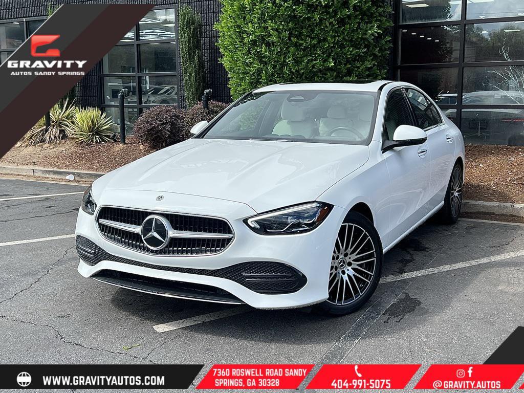 used 2023 Mercedes-Benz C-Class car, priced at $34,895