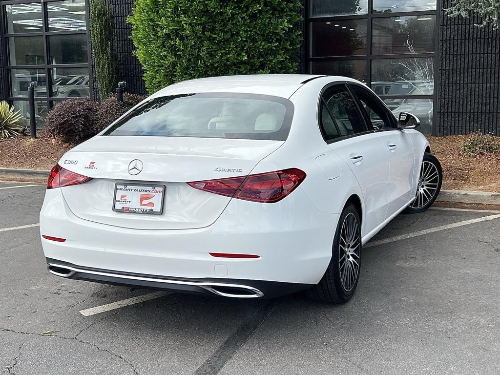 used 2023 Mercedes-Benz C-Class car, priced at $34,895