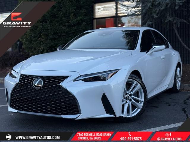 used 2022 Lexus IS 300 car, priced at $33,495