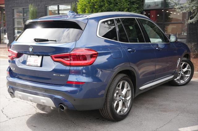 used 2021 BMW X3 car, priced at $25,395