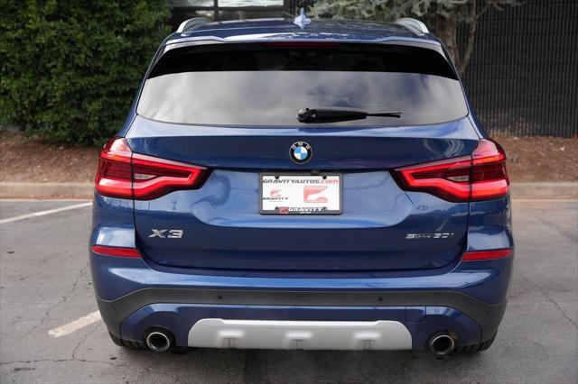 used 2021 BMW X3 car, priced at $25,395