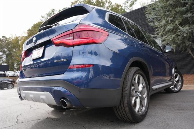 used 2021 BMW X3 car, priced at $25,395