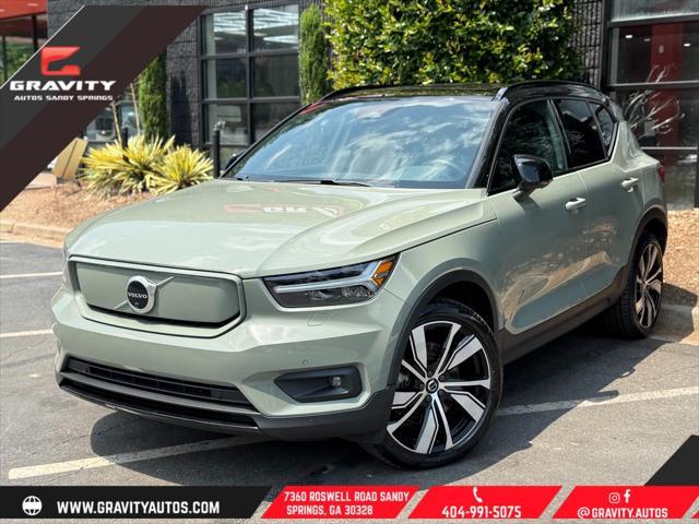 used 2021 Volvo XC40 Recharge Pure Electric car, priced at $25,595