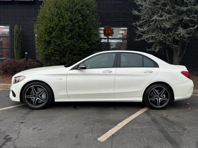 used 2018 Mercedes-Benz AMG C 43 car, priced at $28,895