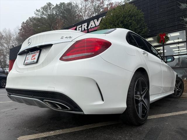 used 2018 Mercedes-Benz AMG C 43 car, priced at $28,895