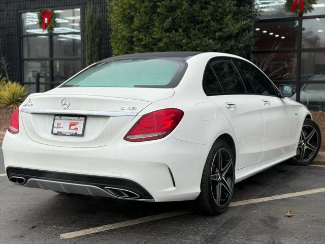 used 2018 Mercedes-Benz AMG C 43 car, priced at $28,895