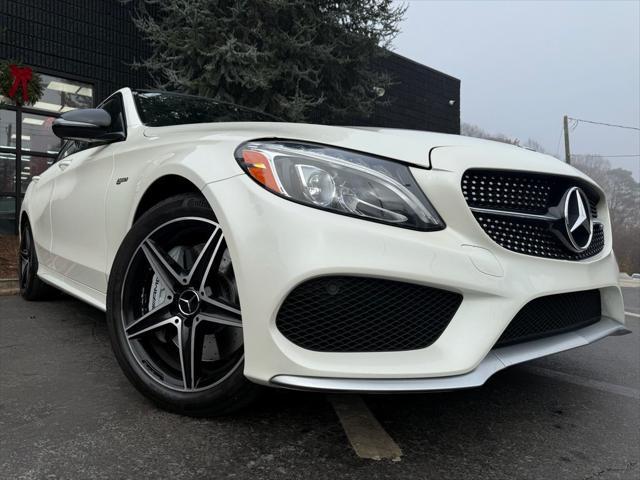 used 2018 Mercedes-Benz AMG C 43 car, priced at $28,895