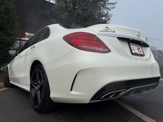 used 2018 Mercedes-Benz AMG C 43 car, priced at $28,895