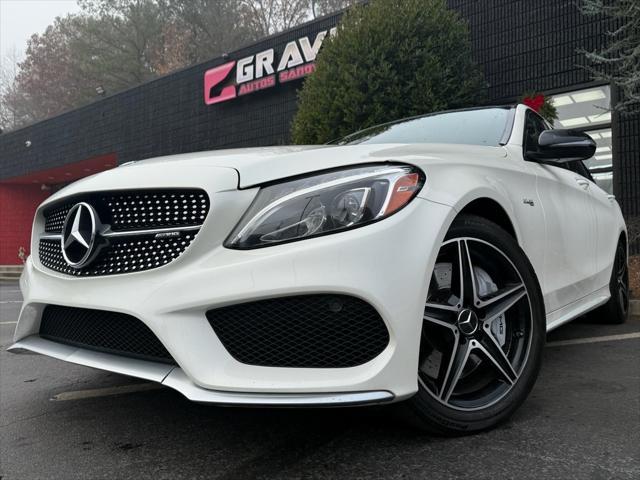 used 2018 Mercedes-Benz AMG C 43 car, priced at $28,895