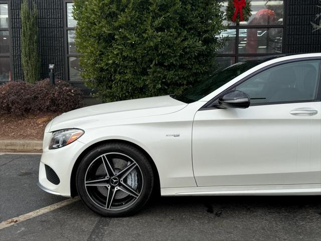 used 2018 Mercedes-Benz AMG C 43 car, priced at $28,895