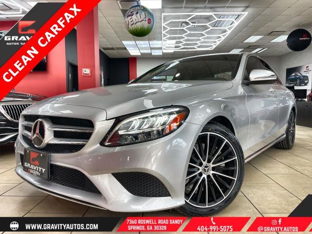 used 2020 Mercedes-Benz C-Class car, priced at $27,495