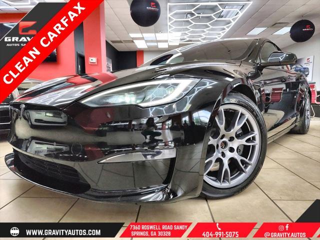 used 2022 Tesla Model S car, priced at $69,985
