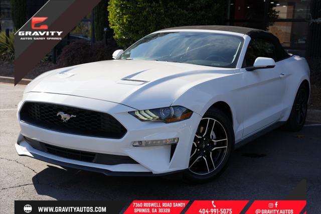 used 2020 Ford Mustang car, priced at $19,895