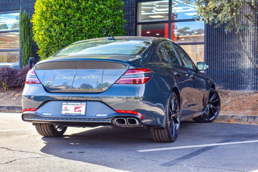 used 2023 Genesis G70 car, priced at $28,895