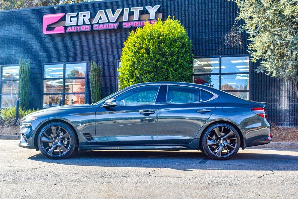 used 2023 Genesis G70 car, priced at $28,895