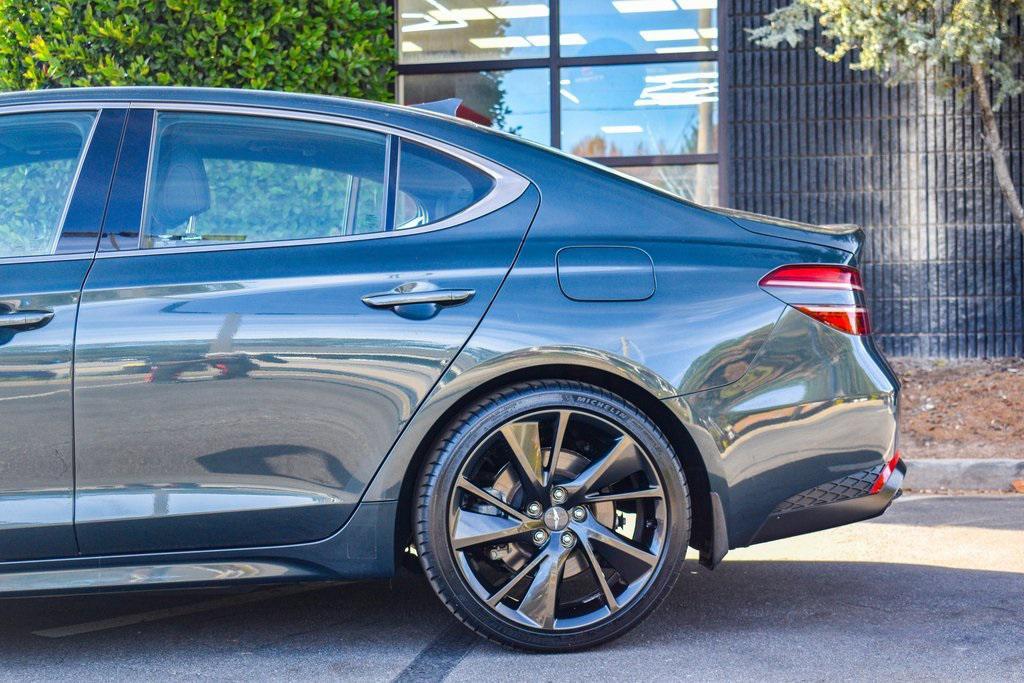 used 2023 Genesis G70 car, priced at $28,895
