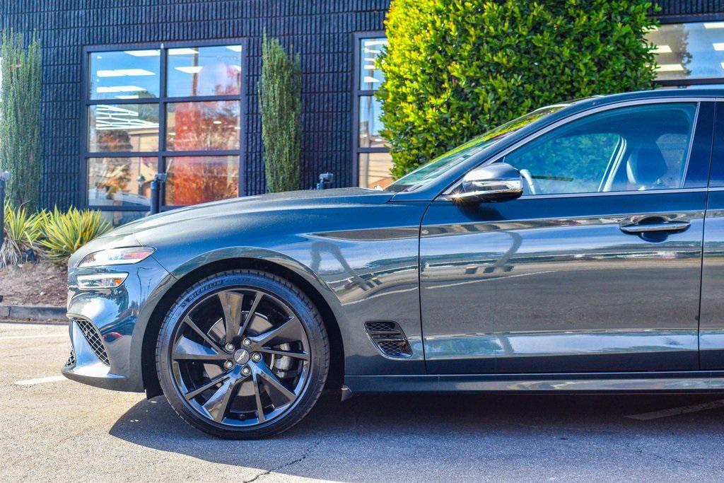 used 2023 Genesis G70 car, priced at $28,895