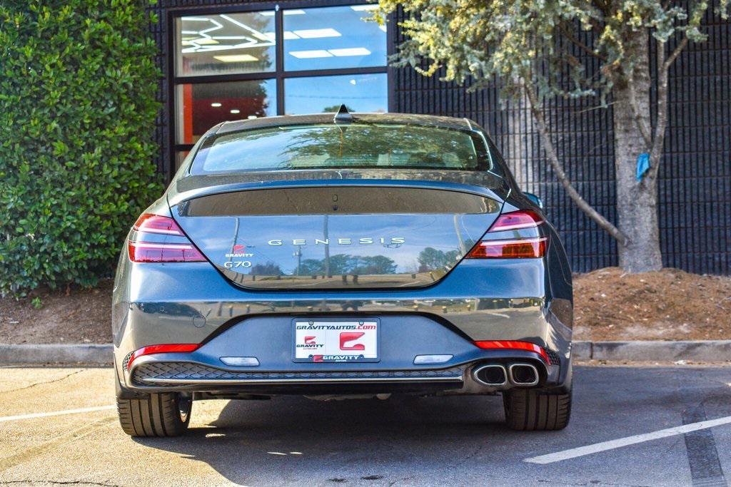 used 2023 Genesis G70 car, priced at $28,895