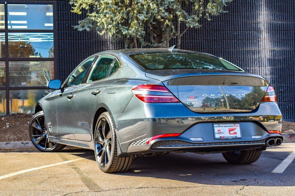 used 2023 Genesis G70 car, priced at $28,895