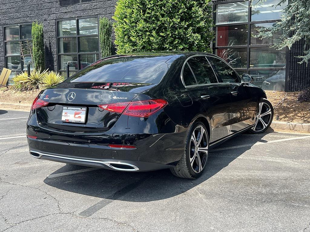 used 2022 Mercedes-Benz C-Class car, priced at $34,985