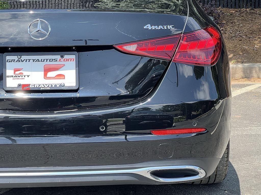used 2022 Mercedes-Benz C-Class car, priced at $34,985