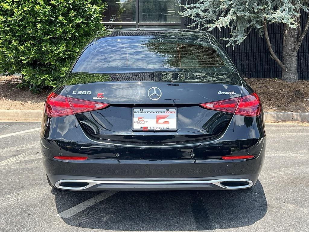 used 2022 Mercedes-Benz C-Class car, priced at $34,985