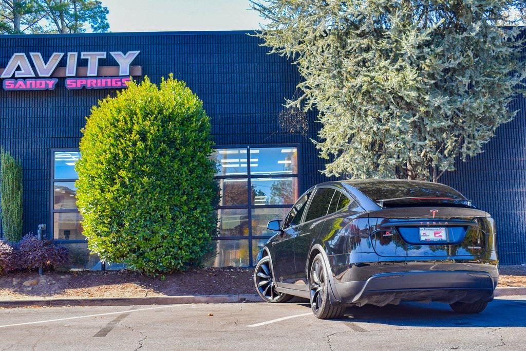 used 2020 Tesla Model X car, priced at $38,895