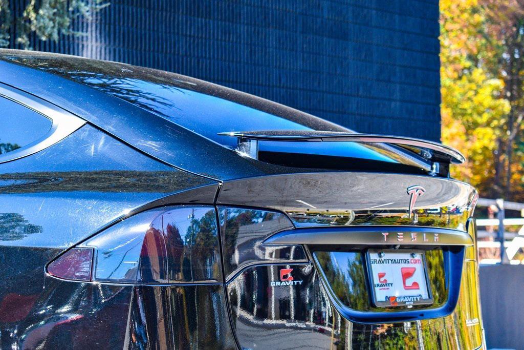 used 2020 Tesla Model X car, priced at $38,895