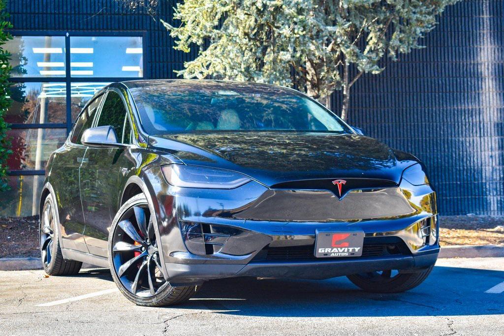 used 2020 Tesla Model X car, priced at $38,895