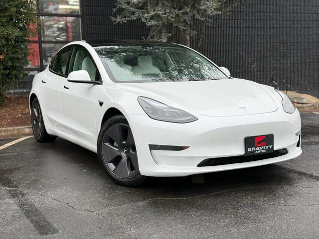 used 2023 Tesla Model 3 car, priced at $25,895