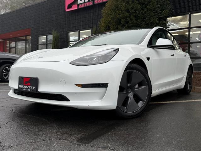 used 2023 Tesla Model 3 car, priced at $25,895