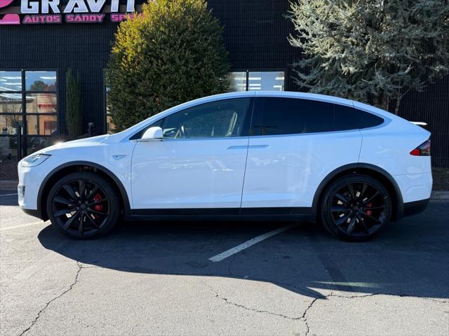 used 2016 Tesla Model X car, priced at $27,895