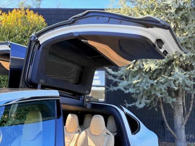 used 2016 Tesla Model X car, priced at $27,895