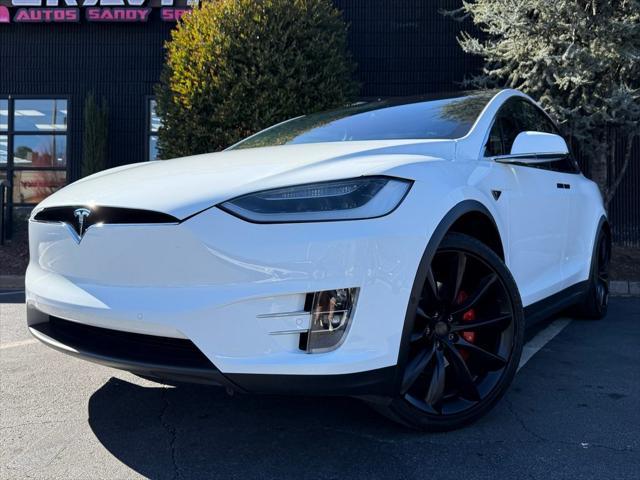 used 2016 Tesla Model X car, priced at $27,895