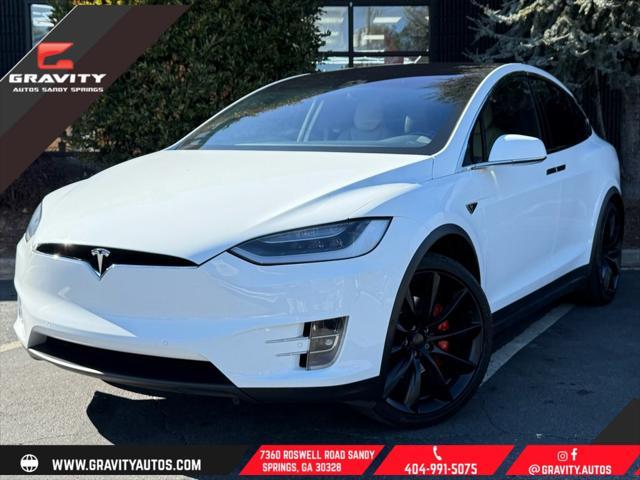 used 2016 Tesla Model X car, priced at $27,895