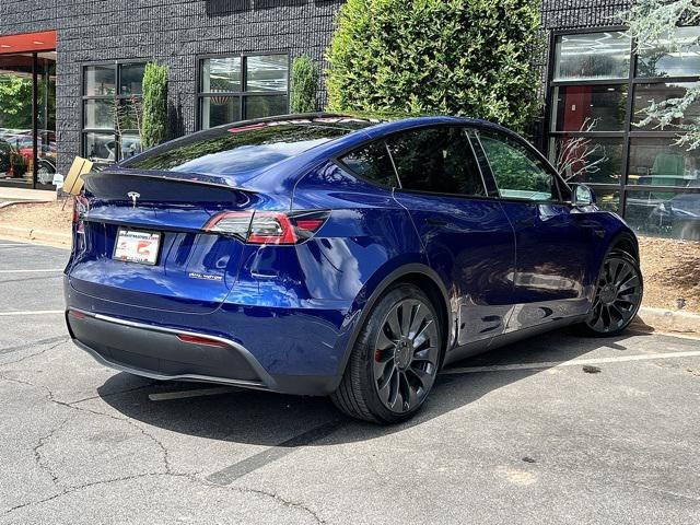 used 2022 Tesla Model Y car, priced at $32,895