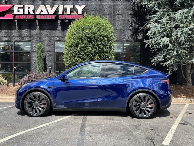 used 2022 Tesla Model Y car, priced at $32,895