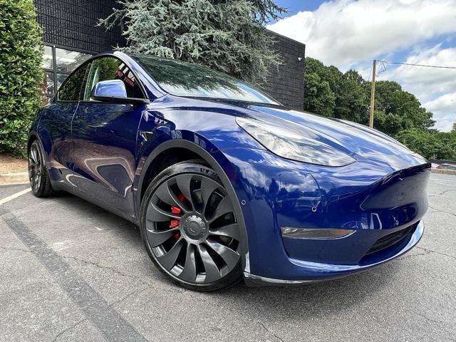 used 2022 Tesla Model Y car, priced at $32,895