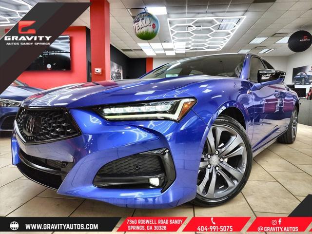 used 2021 Acura TLX car, priced at $29,985