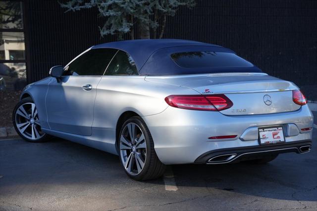 used 2017 Mercedes-Benz C-Class car, priced at $26,795