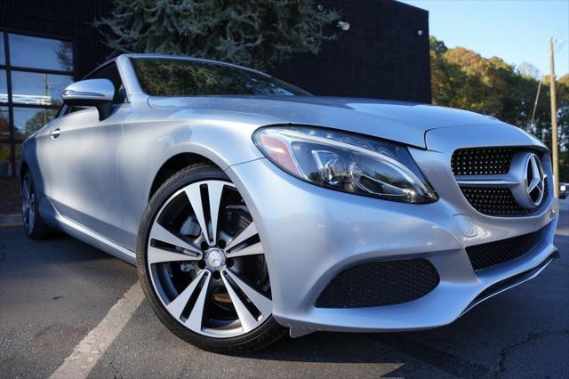 used 2017 Mercedes-Benz C-Class car, priced at $26,795