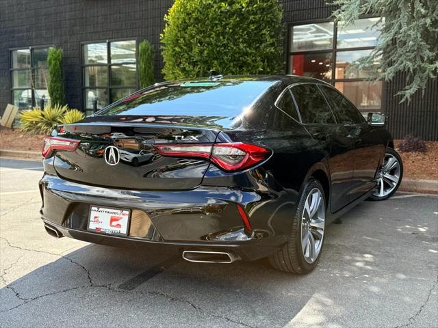 used 2021 Acura TLX car, priced at $30,895